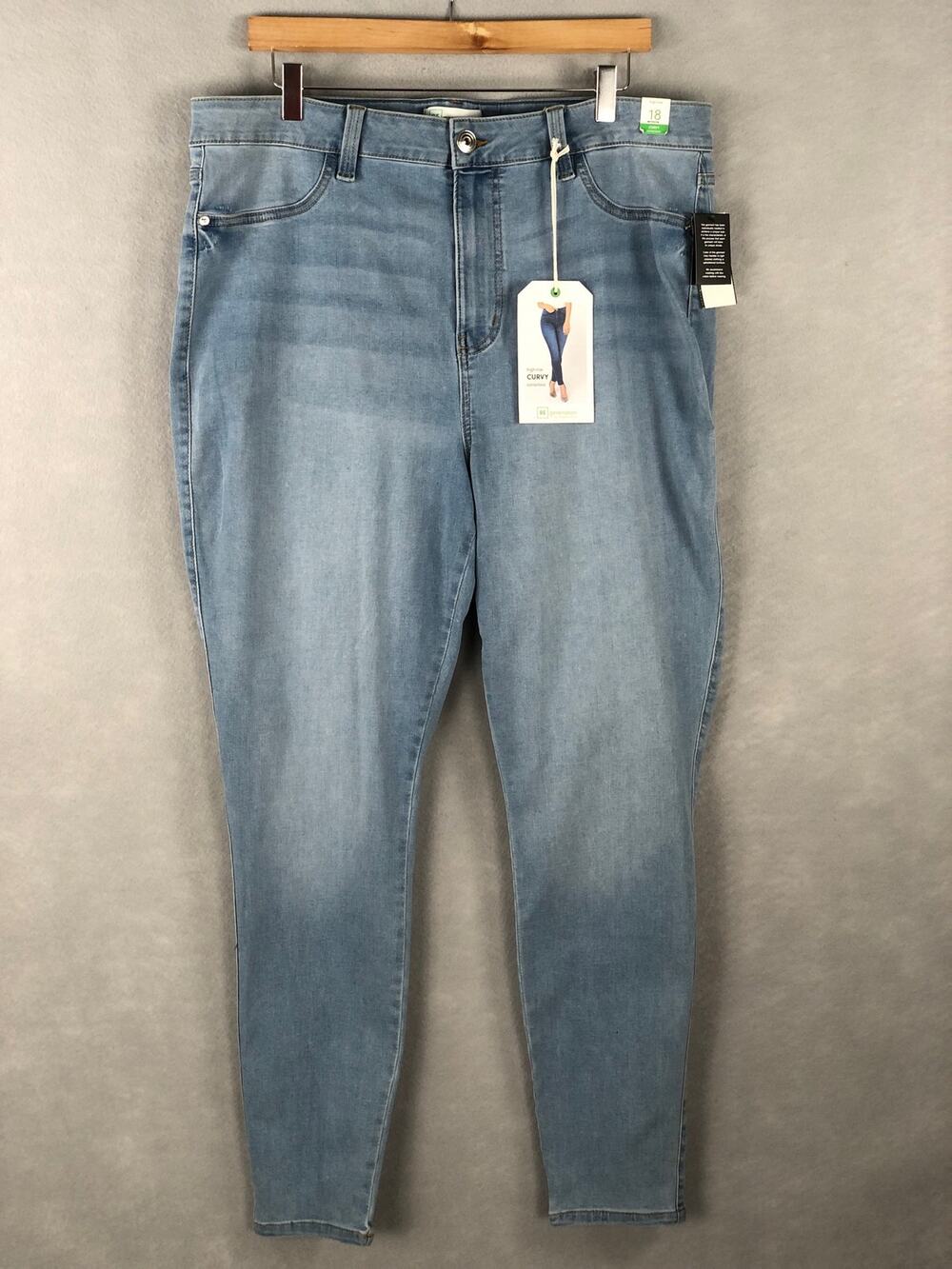 RE Generation Curvy Conscious Jeans High Rise Women's Size 24  NEW